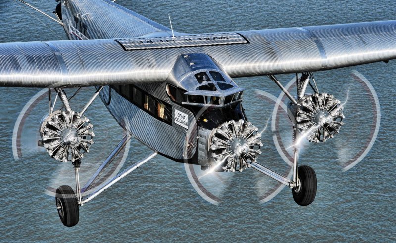 Форд тримотор Ford Trimotor американский пассажирский самолёт