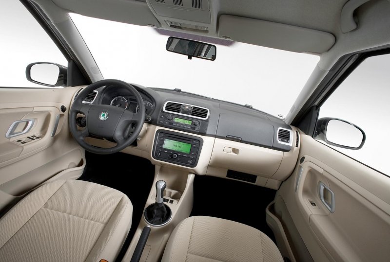 Skoda Roomster, 2007 салон
