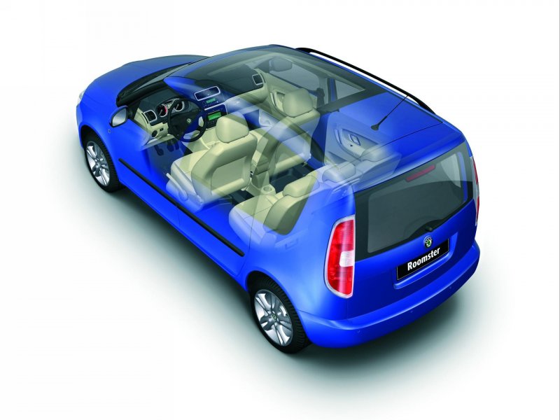 Skoda Roomster 2009 интерьер