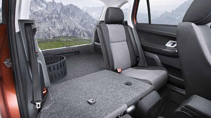 Skoda Fabia, 2008 салон багажник