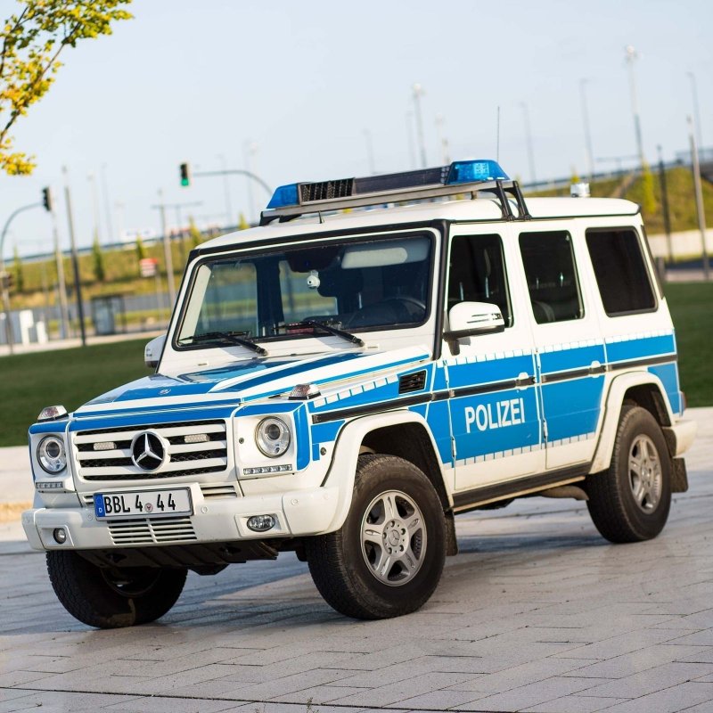 Мерседес Бенц g500 полиция