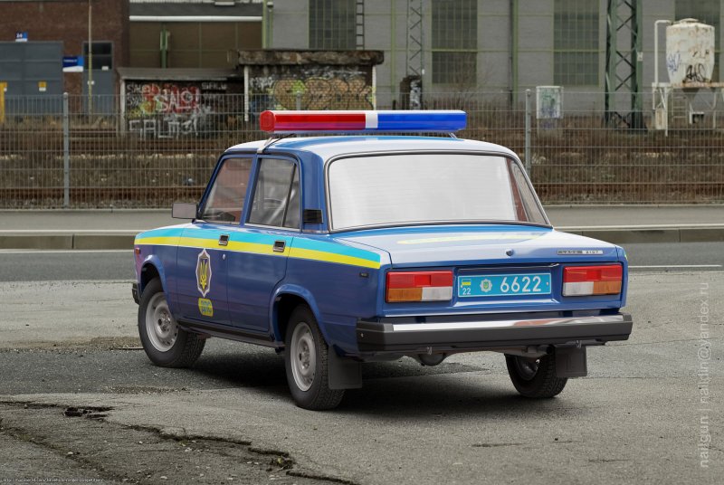 Жигули 2107 полиция
