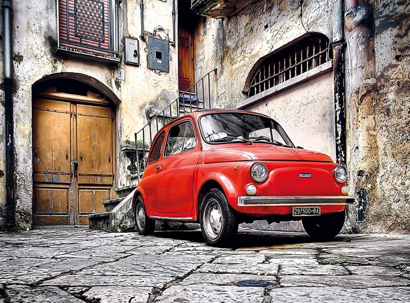 Fiat nuova 500 старый