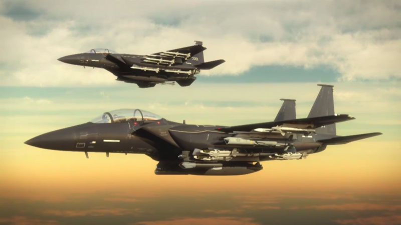F15 ex истребитель