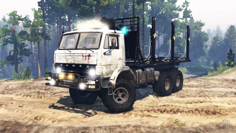 КАМАЗ 43101 Spin Tires 2014