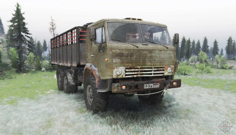 КАМАЗ 43101 Spin Tires 2014