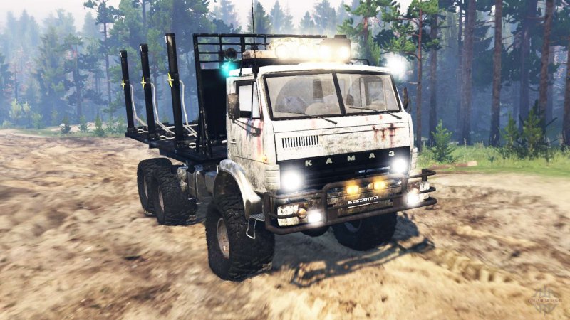 КАМАЗ-6350 8x8 бортовой