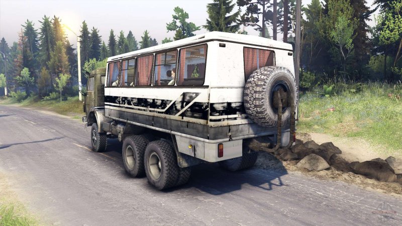 Spin Tires КАМАЗ