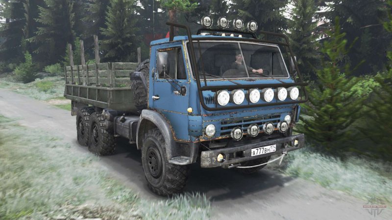 Бензовоз Spin Tires 2014