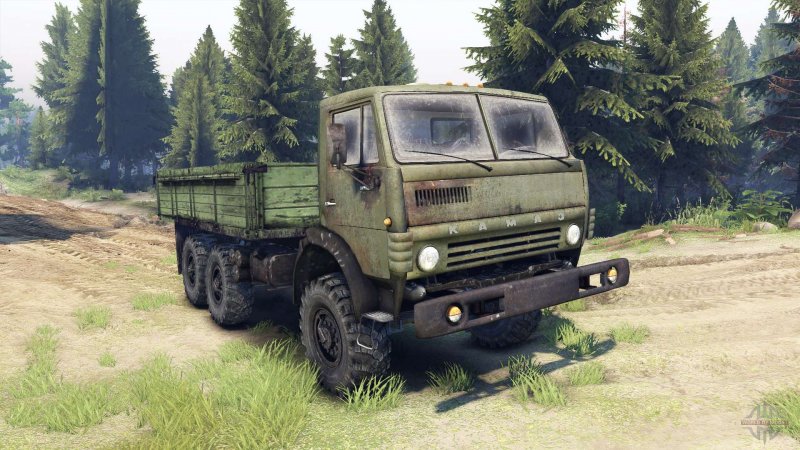Spin Tires КАМАЗ 43101