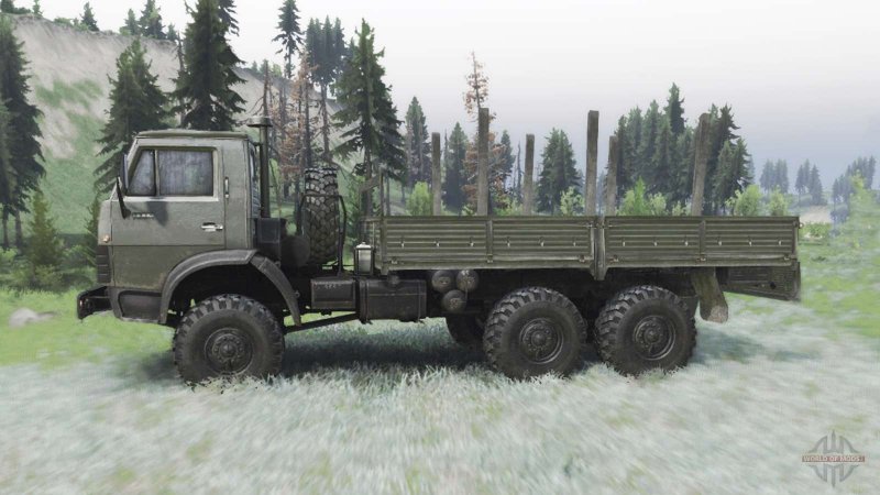Spin Tires КАМАЗ 43101 krilia