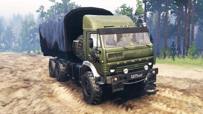 Spin Tires MUDRUNNER КАМАЗ