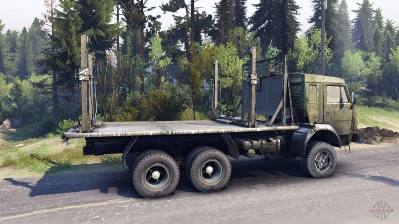 Spin Tires КАМАЗ 43101