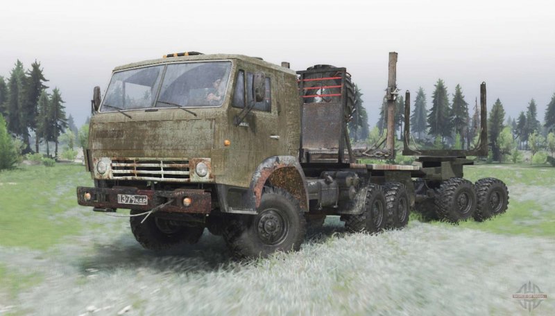 КАМАЗ 43101 Spin Tires 2014
