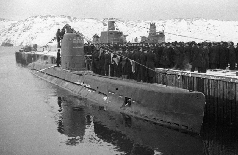 Подводная лодка Северного флота ВОВ