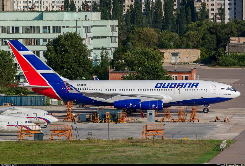 Cubana de aviacion ил-96-300 Moscow