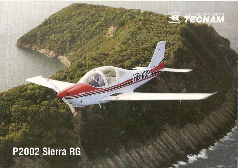Самолет Tecnam p2002 Sierra