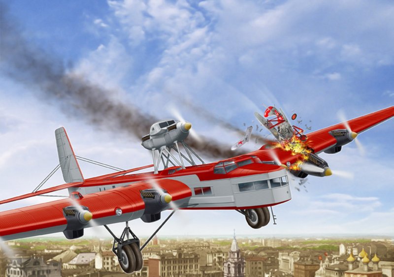 Легкий бомбардировщик-разведчик Су-2.