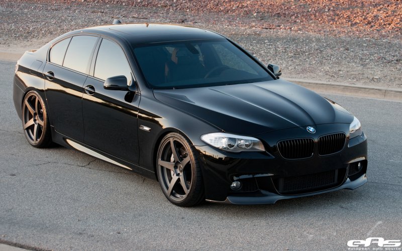 BMW 5 f10 черная