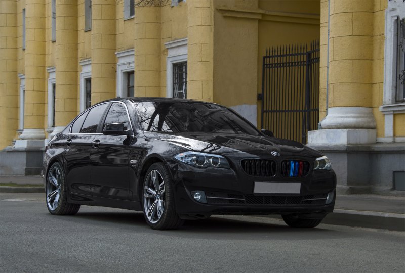 BMW m5 f10 2012 чорный