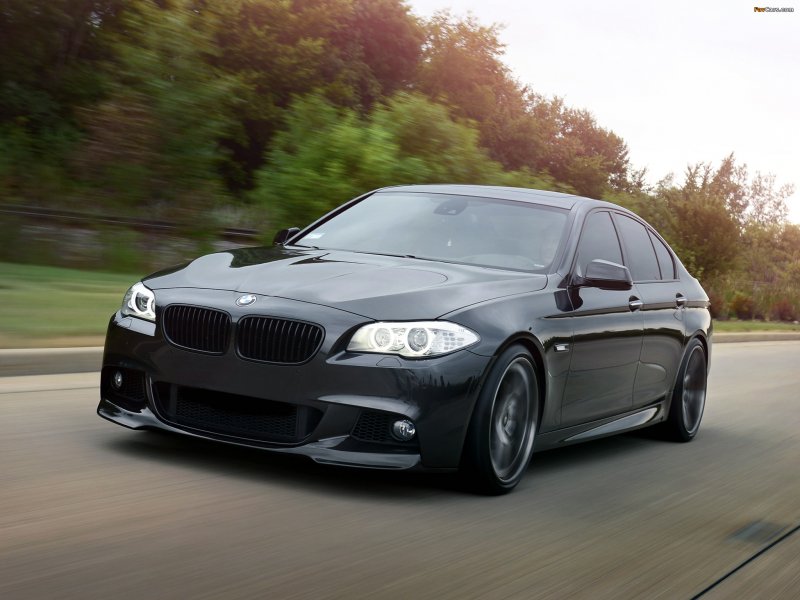 Satin Black BMW f10
