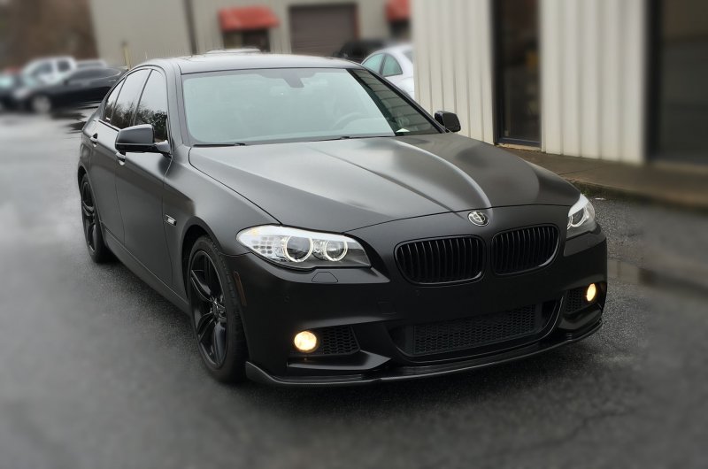 BMW f10 черная
