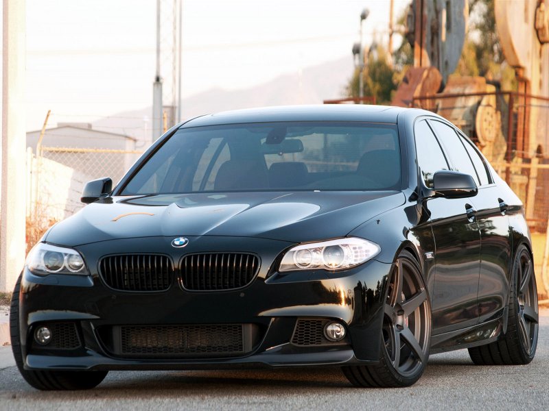 BMW m5 f10 Matte Black