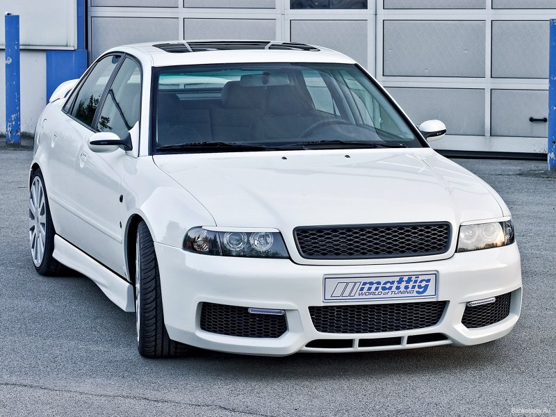 Audi a4 b5 белая