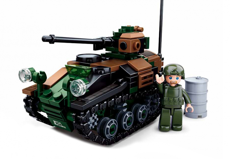 Конструктор Sluban ww2 m38-b0695 бронетранспортер