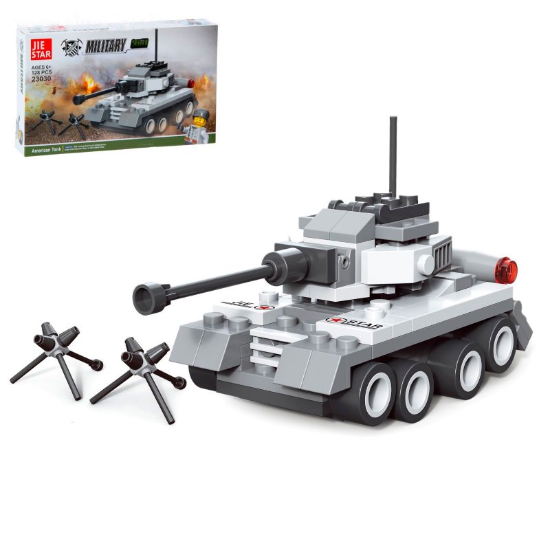 Конструктор Jie Star Army 23001 джип