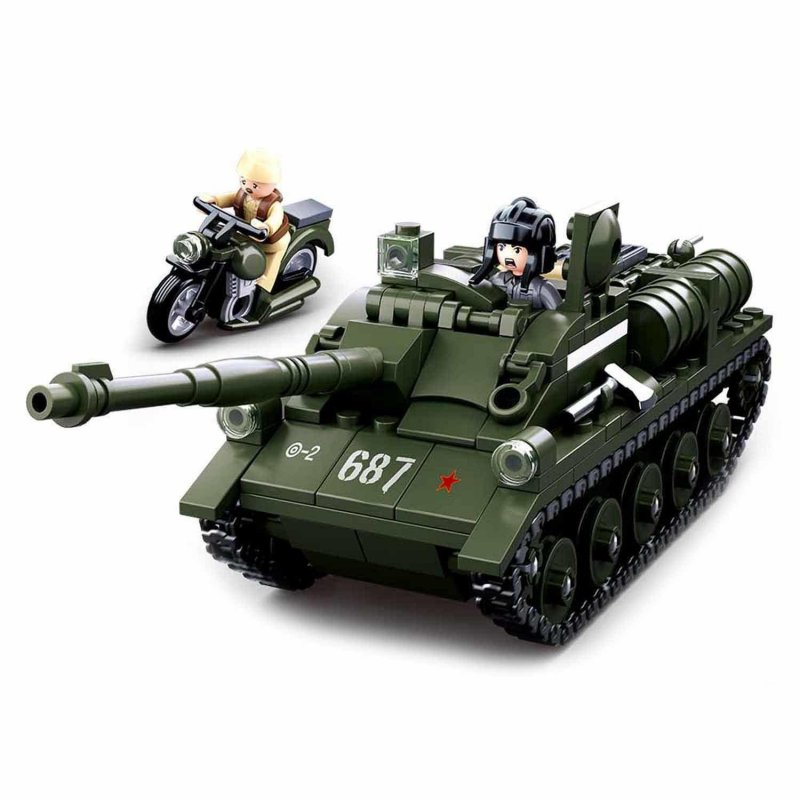 Конструктор Sluban ww2 m38-b0859 танк 2в1