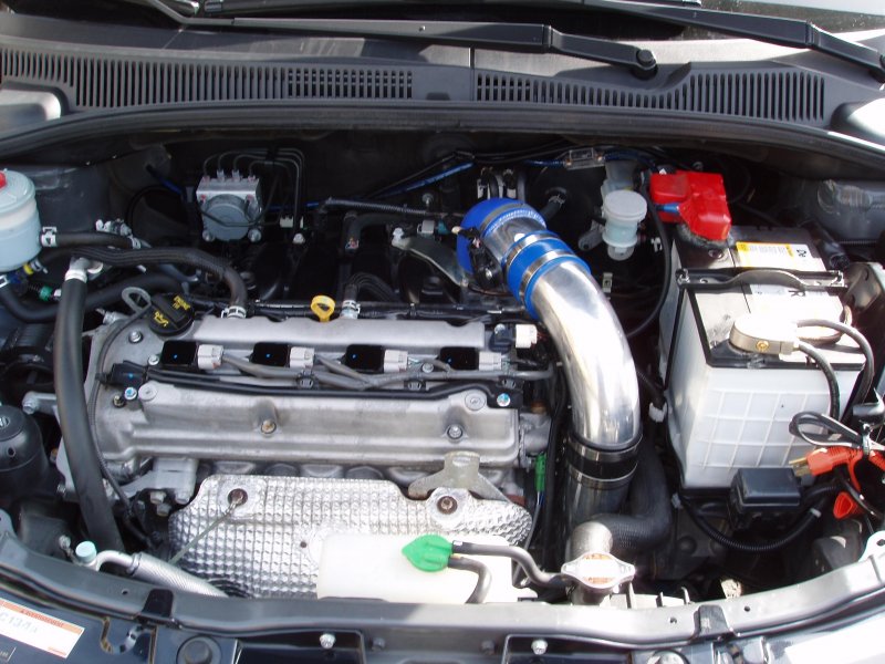 Suzuki sx4 2008 под капотом