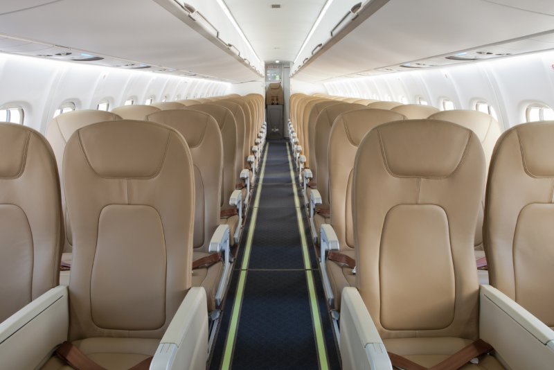 ATR 42 внутри