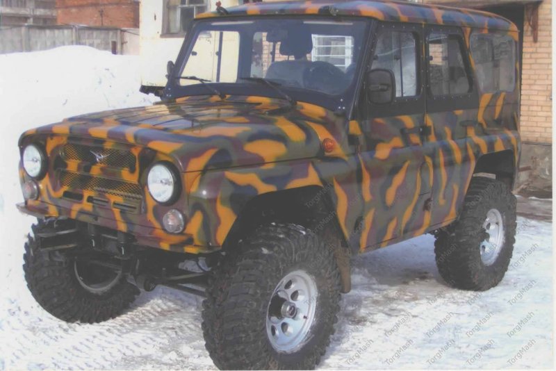УАЗ 2206 камуфляж