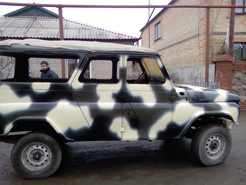 УАЗ 469 песочный камуфляж