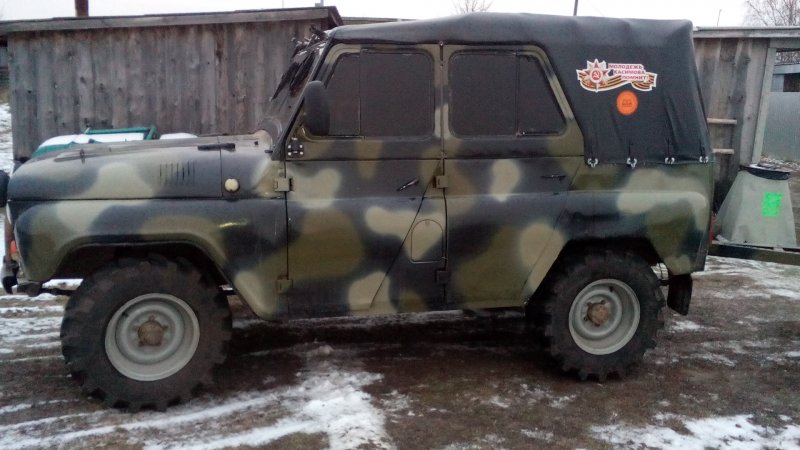 УАЗ-452 камуфляж