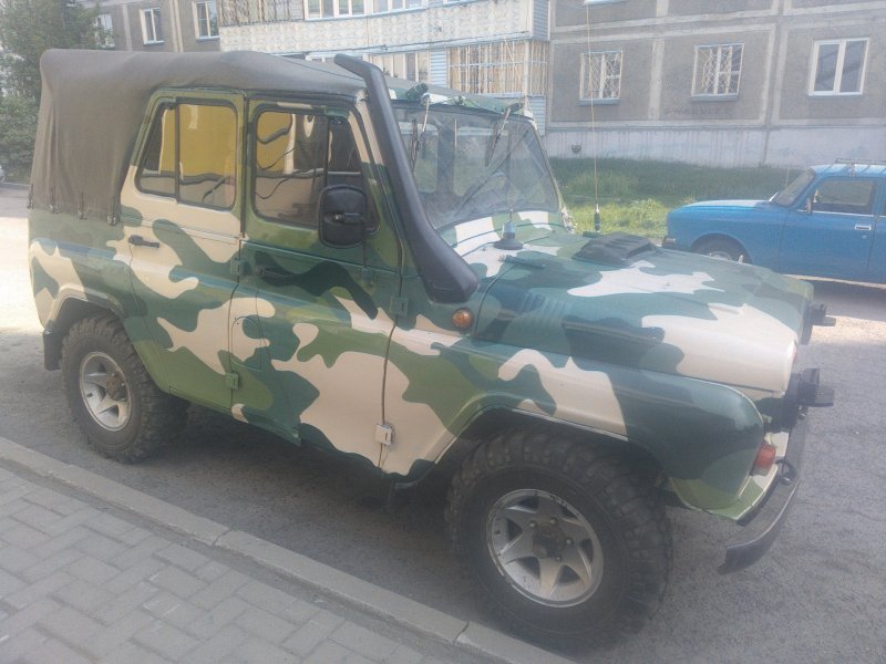 УАЗ-452 камуфляж