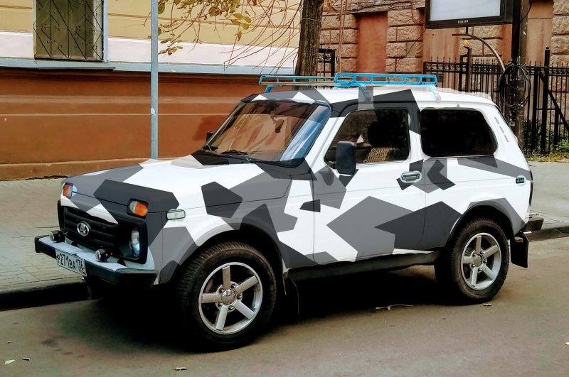 УАЗ 3962 аэрография