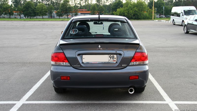Mitsubishi Lancer 9 спойлер