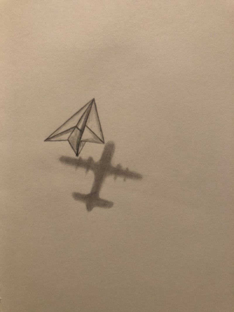 Самолет линии вектор