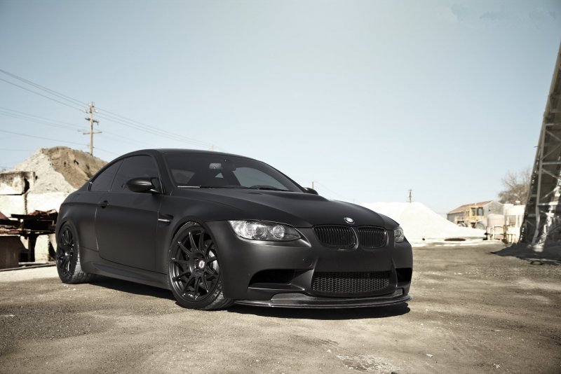 BMW e92 черная