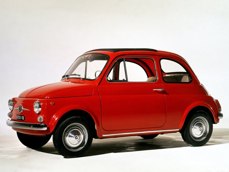 Fiat 500 1957 sideview