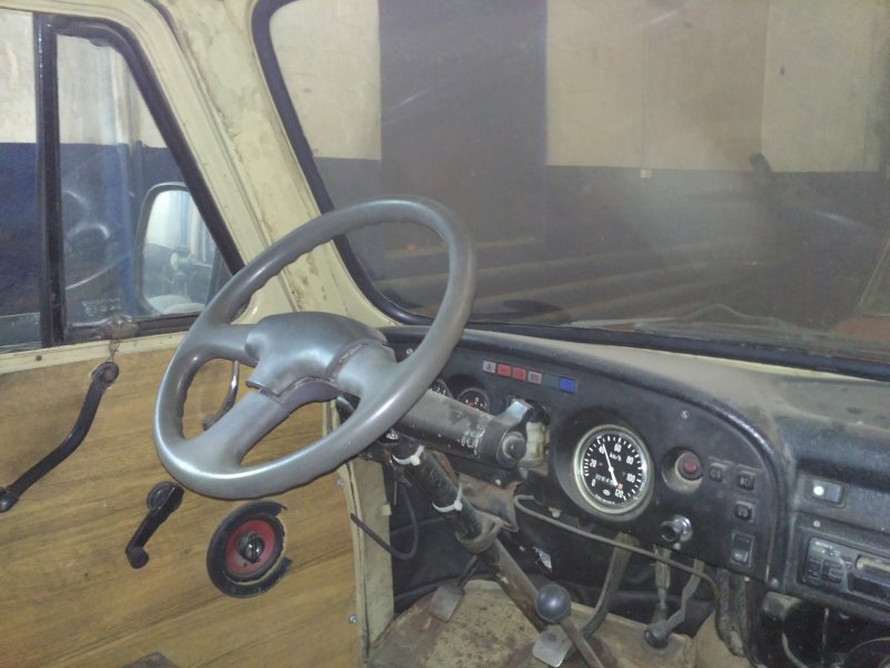УАЗ-452 салон руль