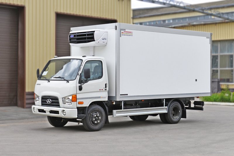 Hyundai hd78 рефрижератор