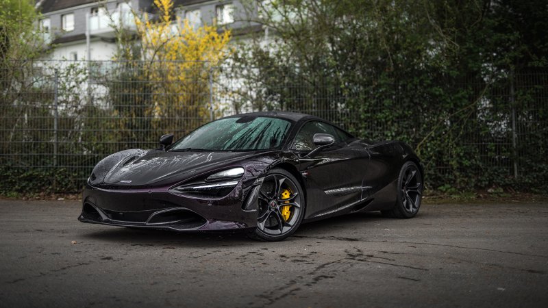 Макларен 720s черный