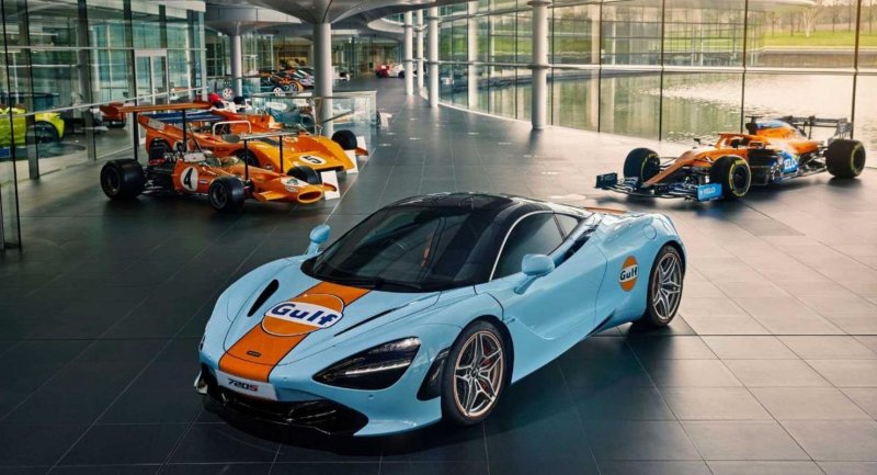MCLAREN Gulf livery Monaco