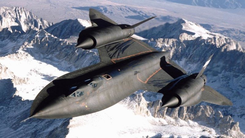 SR 71 самолет разведчик