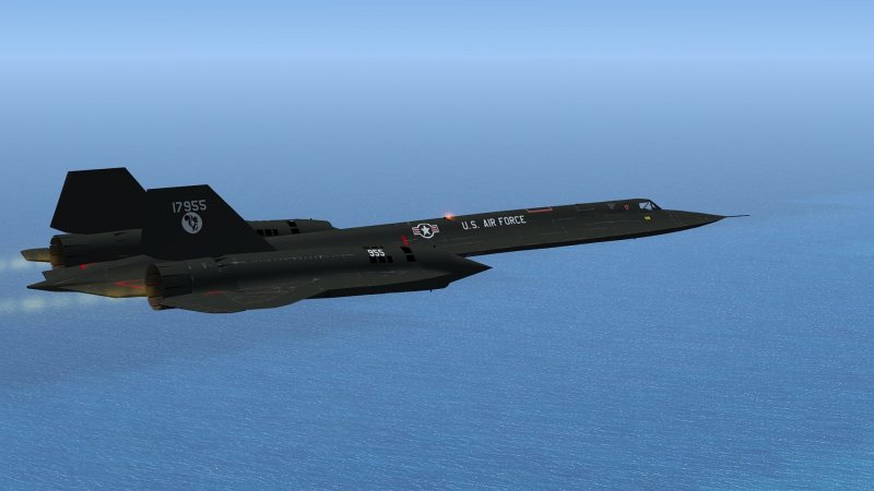 Самолет SR-71 Blackbird