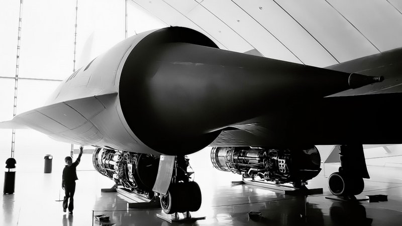 Самолет SR-71 Blackbird