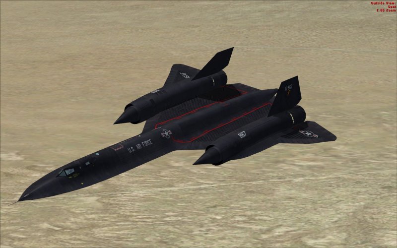SR-71 черный Дрозд